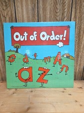 New Vintage Hoffman Reading Study Unit 2 “Out Of Order" Filmstrips + Record 1976 picture