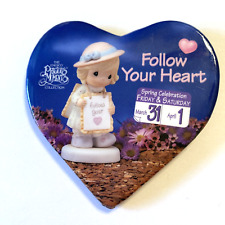 Vintage Precious Moments Collection Follow Your Heart Pin Spring Celebration picture