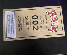 Backwoods Small Batch 002 Newest Backwoods. RARE ITEM. Empty Box  picture