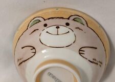 Schen Kotobuki Japanese Rice Bowl Hugging Teddy Bear Pattern Japan Kawaii ASIAN picture