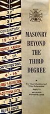 Masonry Beyond The Third Degree Booklet picture