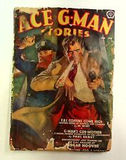 Ace G-Man Stories Pulp Feb 1939 Vol. 5 #1 FR picture