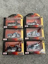 Lot of 6 Maisto Harley Davidson 1:18 Dicast Models SERIES 27 -  picture