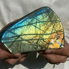 1.8lb Natural Gorgeous Labradorite Quartz Crystal display Stone Specimen Healing picture