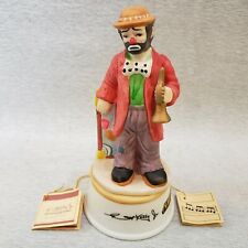 Emmett Kelly Jr Collection Music Box Clown w Horn & Trunk Flambro Send In Clowns picture