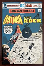 1976 - Brave and the Bold BATMAN and SGT. Rock #124 picture