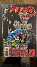 Spider-Man 2099 #20 (1994) Marvel binary-code "System Clash" cover Comic picture