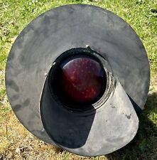 Vintage  Railroad Crossing Signal Light  and mounting arm  20