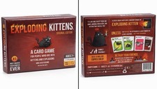 Exploding Kittens Original Edition Card Game BRAND NEW SEALED Family Fun picture