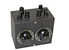 Vintage Metal Lab Use Scientific Dual Wire Wound Rheostat  - 10K Ohm picture