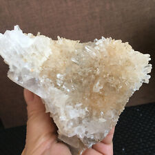 416g New Find White  Quartz Crystal Cluster Mineral Specimen Healing B2112 picture