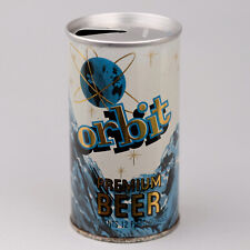 1960s ORBIT Premium Beer Can 12 oz Tab Top MIAMI FLORIDA Brewery Space Satellite picture