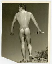 WPG Ralph Carter 1950 Backside View Beefcake 5x4 Don Whitman Gay Physique Q8116 picture