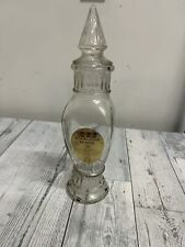 Vintage Brachs Starlight Mints Decanter/Apothecary Jar - With Label 13” picture