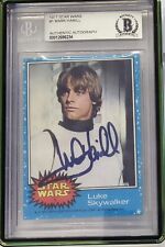 Mark Hamill Star Wars BAS Authentic Signed 1977 Topps Star Wars #1 Rookie Card  picture