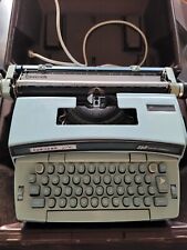 Vintage Smith Corona Coronet Super 12 Electric Typewriter Blue W/Case Tested picture