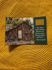 The Aldo Leopold Foundation Cabin Quote Magnet picture
