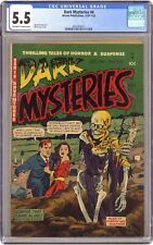 Dark Mysteries #4 CGC 5.5 1952 4267044011 picture