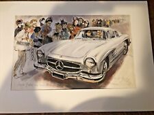 Mercedes Benz collector limited edition poster Clark Gable edition picture