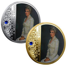 Collectible British Diana Princess Commemorative Coin Last Rose Handmade Craft picture