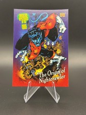 1993 The Origin of Nightcrawler - Promos SkyBox Marvel Universe 144 NM picture