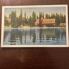 Tahoe Tavern & Casino from Steamer Tahoe California CA 1923 Postcard picture