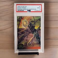 1995 Flair Marvel Annual Chromium #6 Of 12 GHOST RIDER PSA 9 Mint LOW POP picture