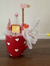 Vintage Inspired Valentine Holiday Decor Mug- Galentine Kitsch picture