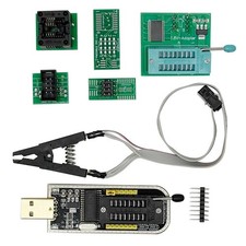 CH341A SOIC Clip Socket 1.8V 3.3V USB EEPROM Flash BIOS Repair Programmer picture