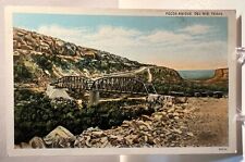 Postcard c1920s Pecos Bridge Del Rio, Texas TX - Rare View picture