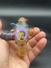 Heady Mushroom Sherlock Glass Pipes. picture