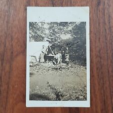 Antique RPPC Yosemite Camping Site Early 20th Century  Postcard picture