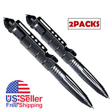 2x Tactical Pen Self Defense Police Military Emergency Gear Window Breaker USA picture
