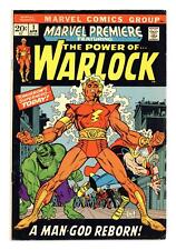 Marvel Premiere #1 VG 4.0 1972 1st app. Warlock picture