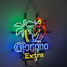 New Corona Extra Parrot Palm Tree Neon Light Sign 20