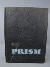 Vintage 1937 The Prism University of Maine College Yearbook  picture