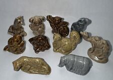 Vintage Lot of 10 Wade Whimsies England Figurines Collectibles picture