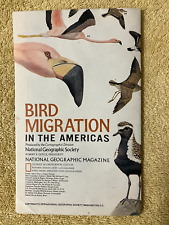 1979 Bird Migration Map From National Geographic Society Preowned picture
