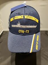 USS GEORGE WASHINGTON CVN-73 NAVY SHIP CAP U.S MILITARY OFFICIAL   picture