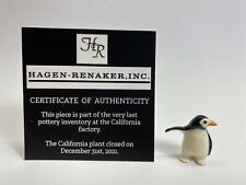 Hagen Renaker #809 232 Baby Penguin NOS Last of the Factory Stock  picture