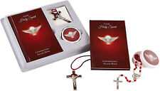 Come Holy Spirit Confirmation Boxed Set, Prayer Book, Rosary with Case, Pendant picture