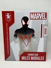 Gentle Giant Camouflage Miles Morales Resin Bust Spiderman 750 PC Count SDCC picture