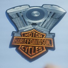Rare Large 12"X12.5" Official Harley Davidson EVO Evolution Motor Patch picture