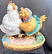 1999 Chicken Soup For the Soul “ True Friendship Lasts Forever” Figurine picture