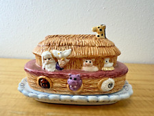 Young's China - Noah's Ark Butter Dish picture