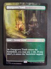 MTG Cluedo Edition - Overgrown Tomb - Foil Borderless Shockland picture