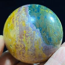 284g Natural 56mm Color Agate Hand Polished -  Madagascar picture
