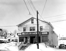 1948 Movie Theater, Limestone, Maine Vintage Photo 8.5