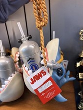 Universal Studios Jaws 50th Anniversary Shark Oxygen Tank Sipper Park Exclusive picture