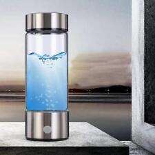 High Efficiency Glass Hydrogen Generator Water Bottle USB 420Ml 10W 1000Mah picture